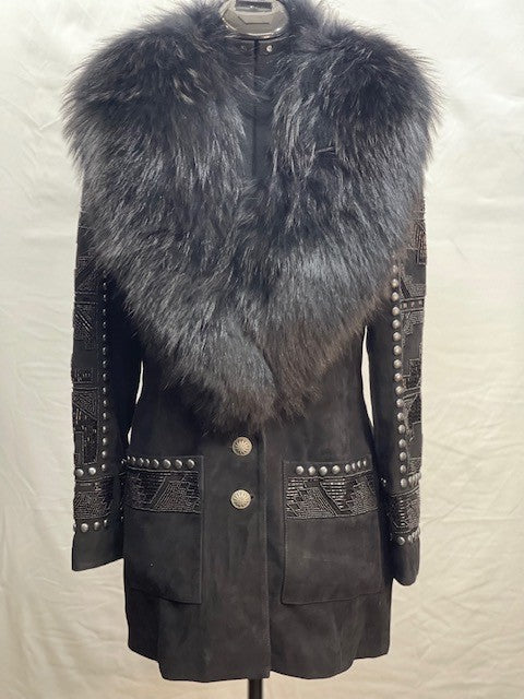 CF48-44 PUEBLO POTTERY JACKET XS