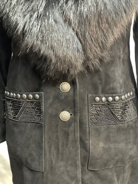 CF48-44 PUEBLO POTTERY JACKET XS