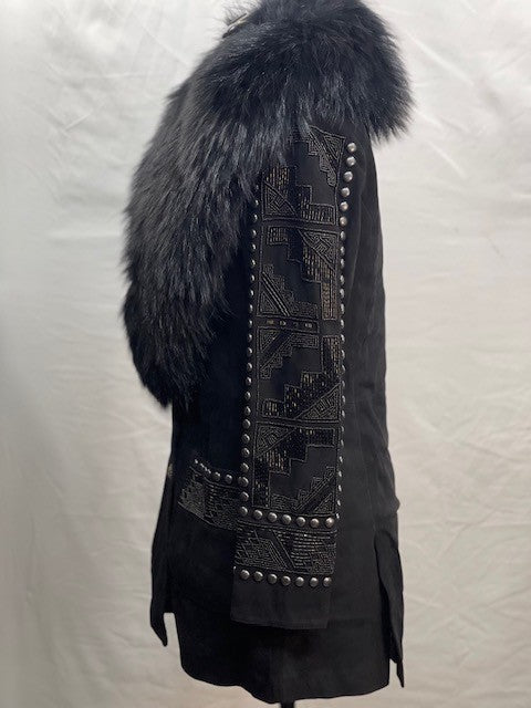 CF48-44 PUEBLO POTTERY JACKET XS