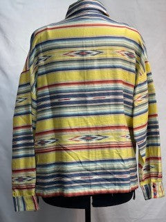CF76-9 YELLOW STRIPE TOP S