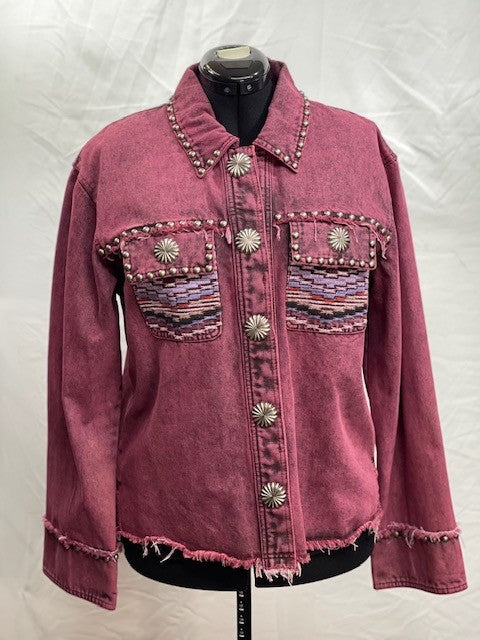 CF7-11 SNAP FRONT JACKET L