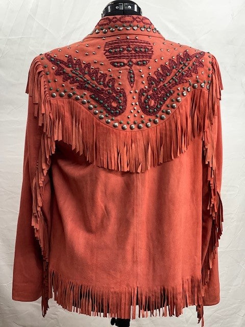 CF68-8 SALMON SUEDE JACKET M