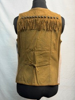 CF42-170 FLOWER BEADED VEST S