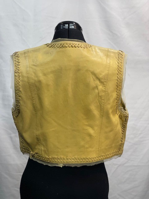 CF52-78 TAN BOLERO VEST M