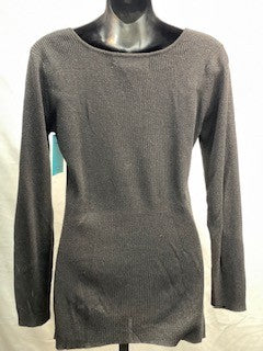 CF52-145 BLACK SHIMMER TOP L