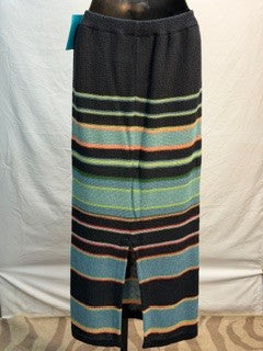 CF52-197 NAVY STRIPE SKIRT XS