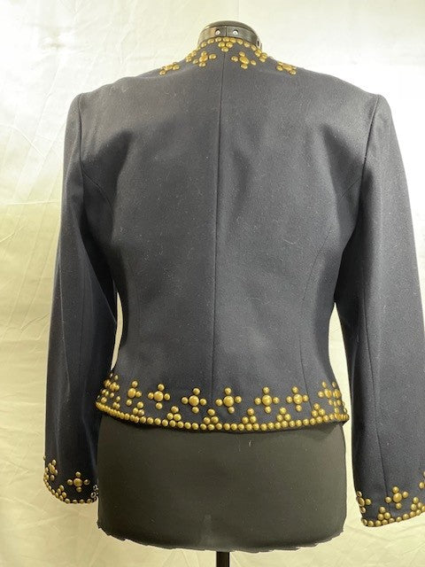 CF52-30 NAVY WOOL JACKET M