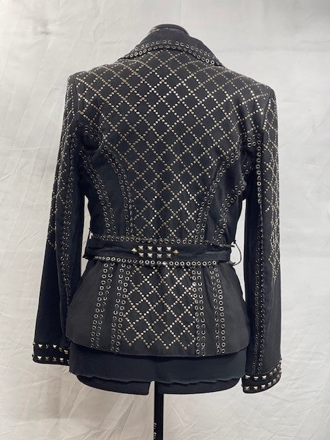 CF52-63 1/2 ZIP JACKET WITH STUDS M