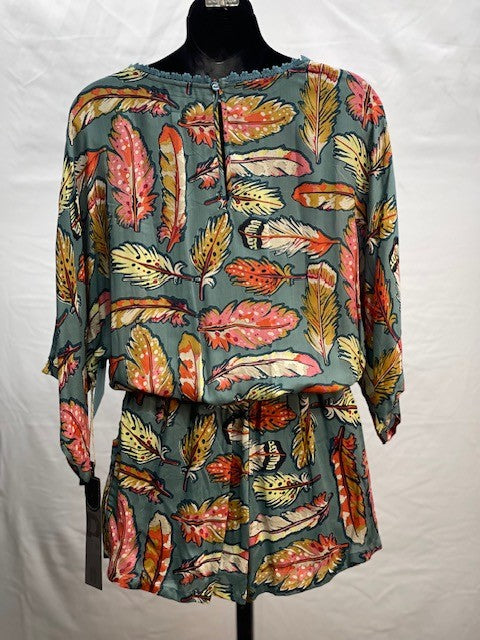 CF55-46 FEATHER ROMPER XS