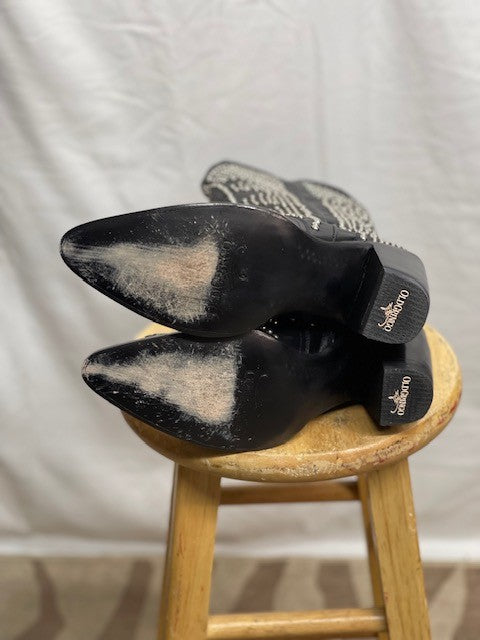 CF14-50 FATALE BLK/SIL BOOT 10