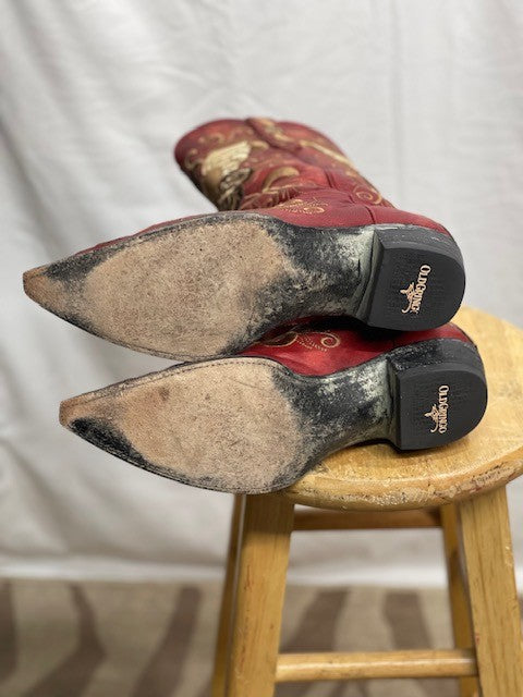 CF14-49 OG RED GRACE BOOT 9.5