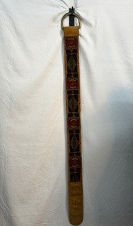 CF52-232 PURPLE BEADED BELT 34