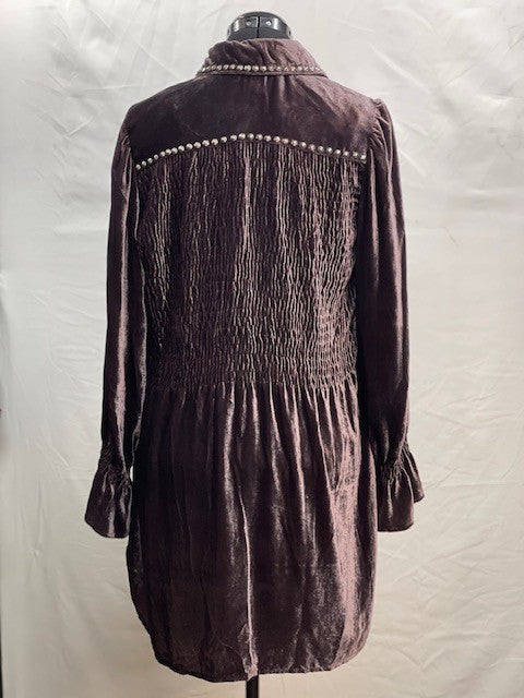 CF64-13 SMOKE LAVENDAR TUNIC S