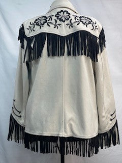 CF33-91 ZIP BLK/WHT JACKET L