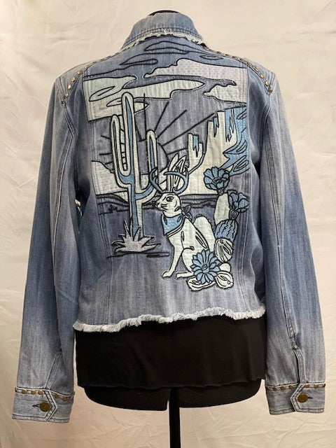 CF33-86 DENIM JACKALOPE JACKET XL