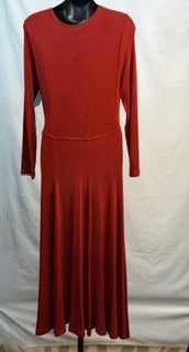 CF52-228 SCOOP NECK SLINKY DRESS S