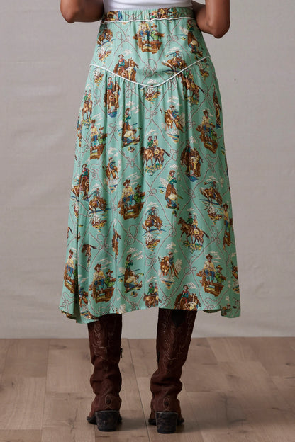 ROMANCE & RUSTLERS SKIRT S1815