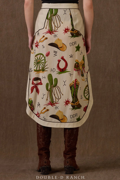 ATOMIC RANCH A-LINE SKIRT S1830