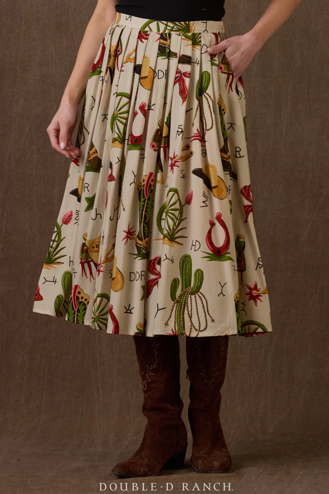 ATOMIC RANCH CIRCLE SKIRT S1834