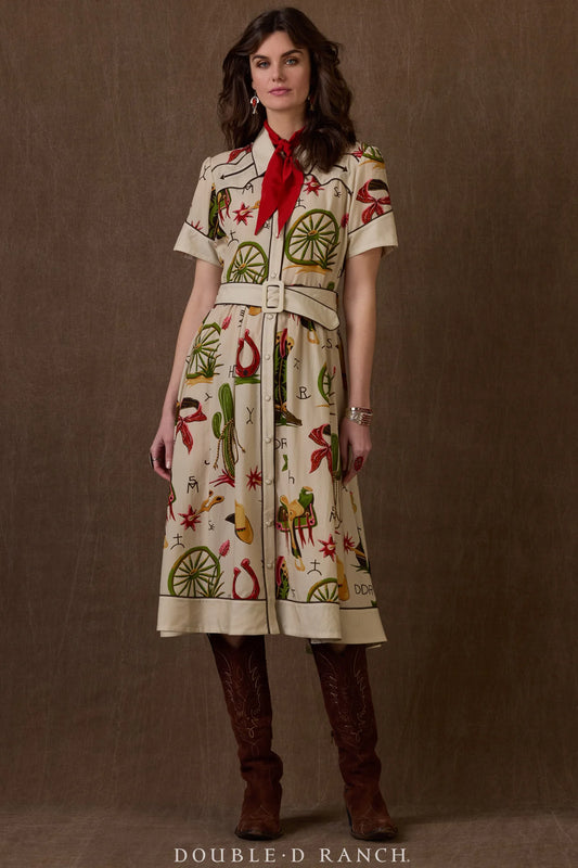 ATOMIC RANCH DRESS D1468