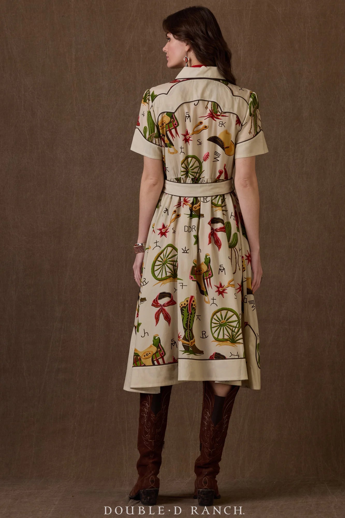 ATOMIC RANCH DRESS D1468