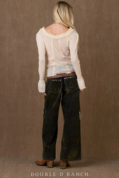 MARIE LACE TOP T4269