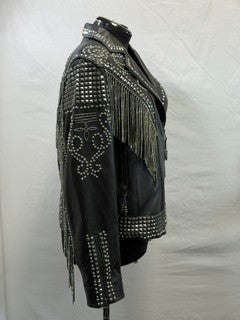 CF33-195 RHINESTONED COWBOY JACEKT 1X