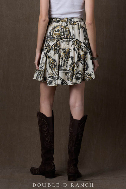 PETRO PLAID SKIRT S1870