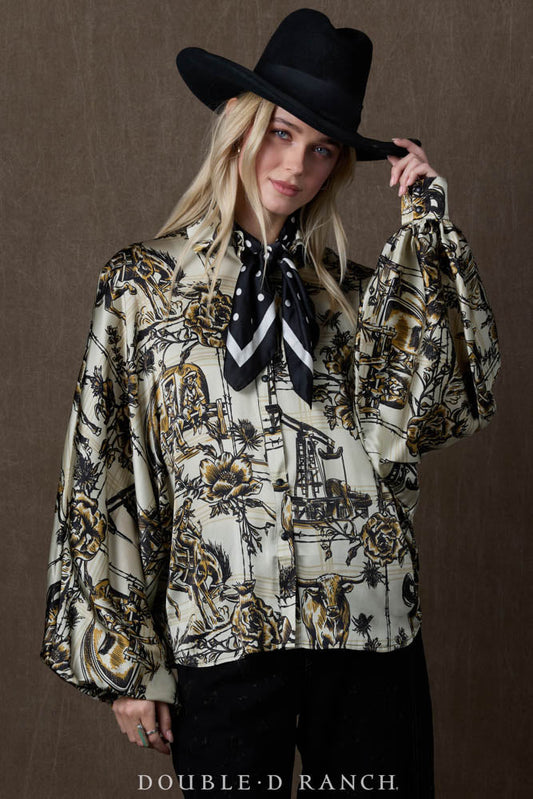 PETRO PAID BLOUSE T4240
