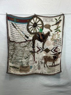 CF48-66 THE LAND SCARF 25X25