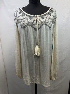 CF103-10 SCOOP NECK TUNIC L