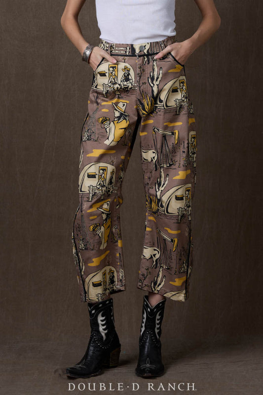 oil camp barrel pant p682