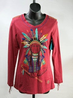 CF6-30 VNECK CHIEF TOP XS