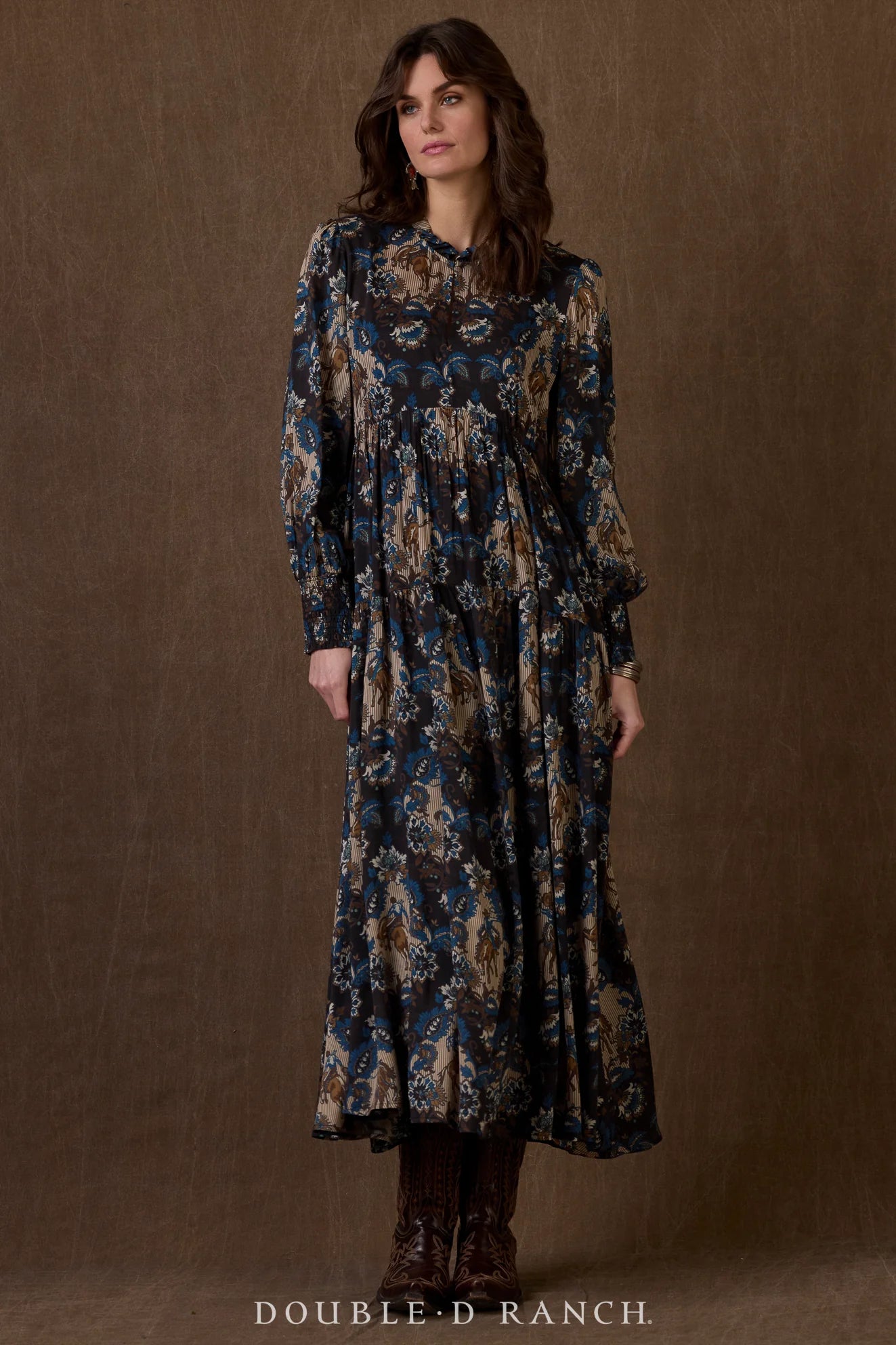 DEWITT'S DAMASK DRESS D1478