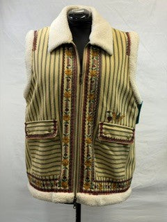 CF33-189 TAN TICKING VEST XL