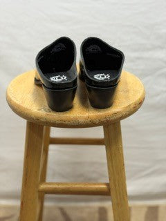 CF14-134 BLACK PATENT SLIDE 10