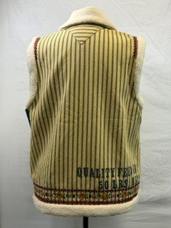 CF33-189 TAN TICKING VEST XL