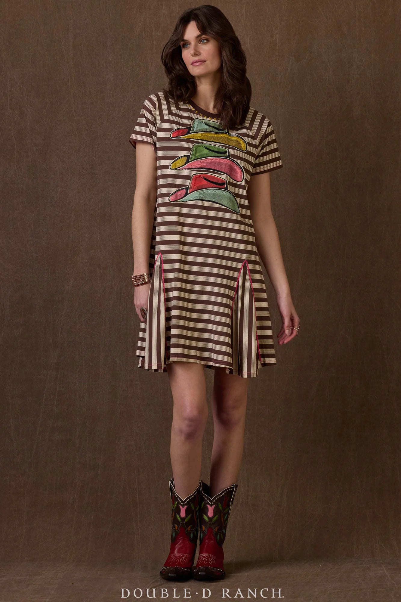 TEXAS TOUPEE DRESS D1476