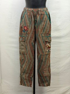 CF82-16 GRN/RUST CARGO PANTS XS