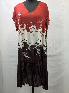 CF105-14 CINNAMON/BRN DRESS 2X