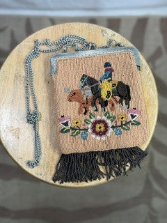 CF22-28 SMALL BEADED COWBOY BAG