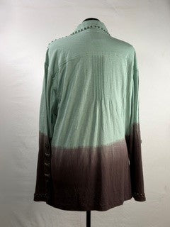 CF86-36 CHOCOLATE/MINT TOP XL