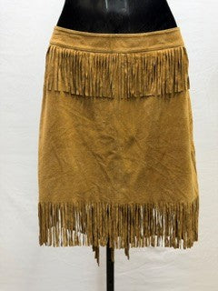 CF33-180 TAN FRINGE SKIRT 12