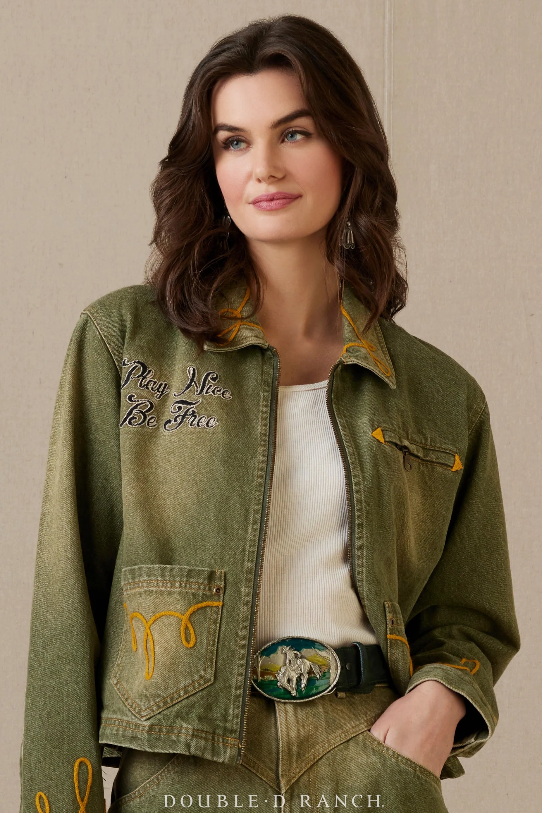 ROOT'N TOOT'N JKT C3420 – Ann's Turquoise