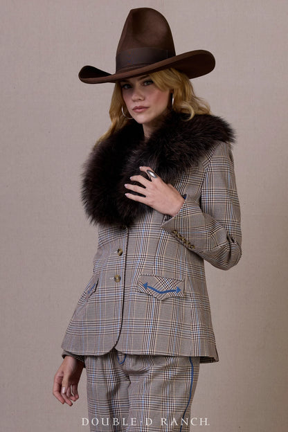 RIDING HABITS JKT W/FUR C3477