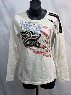 CF52-180 BEADED EAGLE TOP M