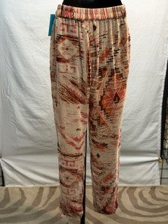 CF42-206 VELVET PRINT JOGGER S