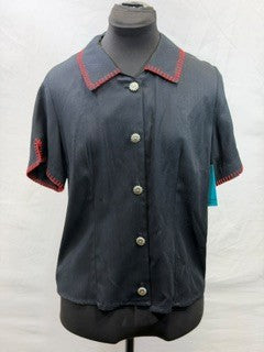 CF104-17 BLK/RED JACKET S