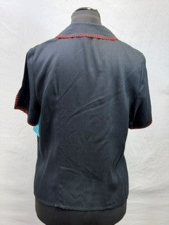 CF104-17 BLK/RED JACKET S