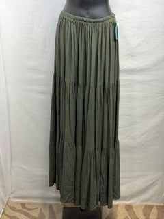 CF82-19 GREEN SKIRT S